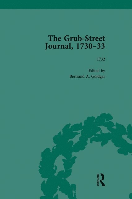 Bertrand A Goldgar - Grub Street Journal, 1730-33 Vol 3, E-bok