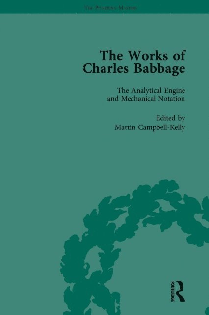 Martin Campbell-Kelly, Charles Babbage - Works of Charles Babbage Vol 3, E-bok