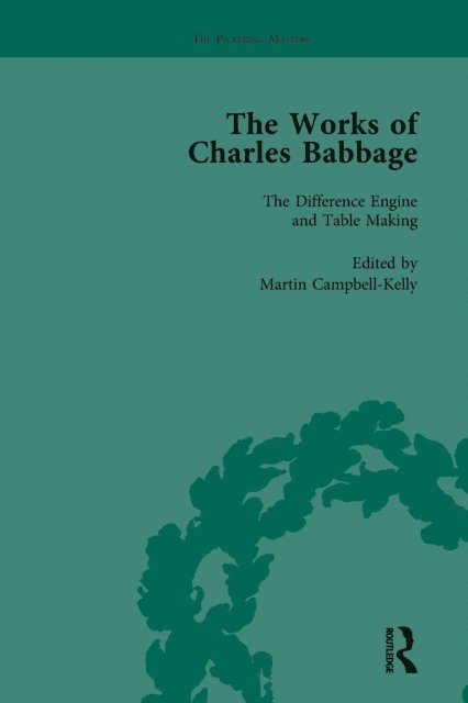Martin Campbell-Kelly, Charles Babbage - Works of Charles Babbage Vol 2, E-bok