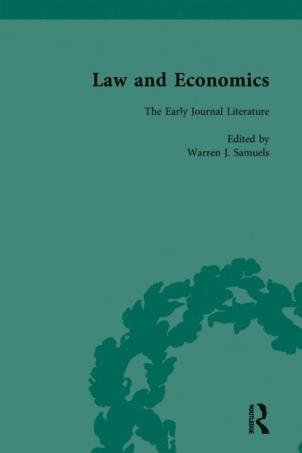 Warren J Samuels - Law and Economics Vol 1, E-bok