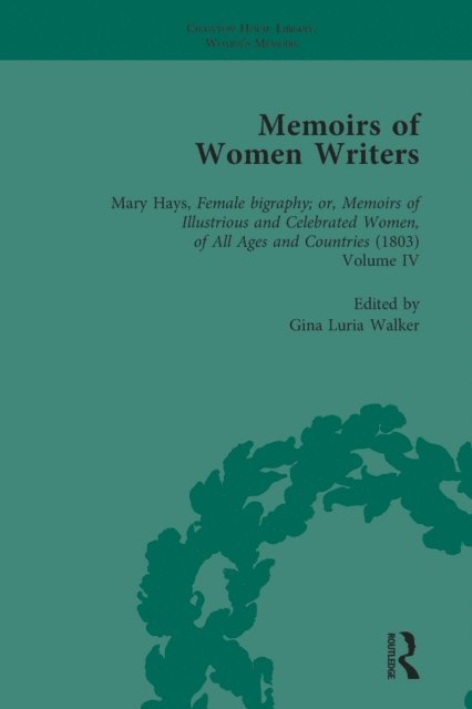 Gina Luria Walker - Memoirs of Women Writers, Part III vol 8, E-bok