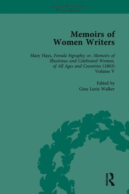 Gina Luria Walker - Memoirs of Women Writers, Part III vol 9, E-bok