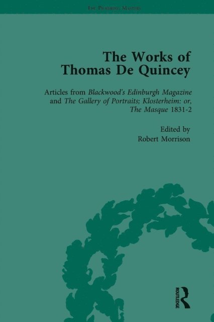 Barry Symonds, Grevel Lindop - Works of Thomas De Quincey, Part II vol 8, E-bok