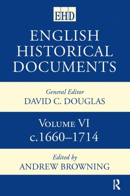 Andrew Browning - English Historical Documents, E-bok