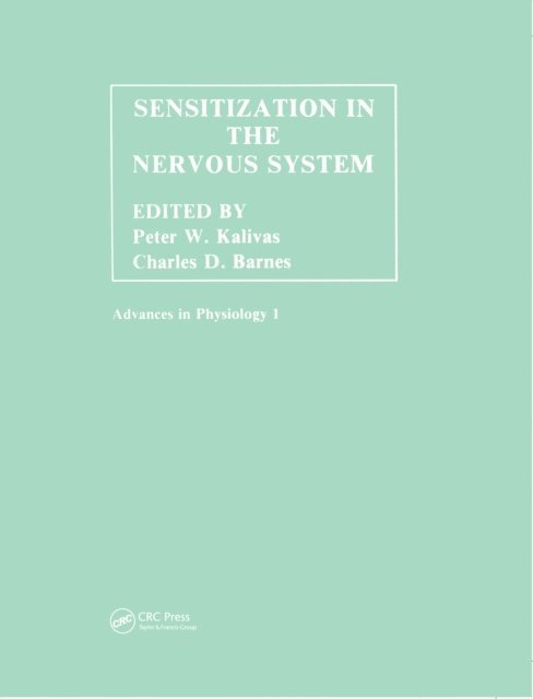 Charles D. Barnes - Sensitization in the Nervous System, E-bok