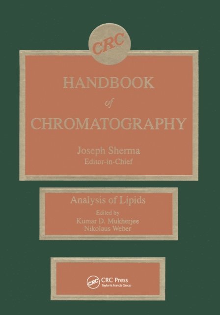 Nikolaus Weber, Kumar D. Mukherjee - CRC Handbook of Chromatography, E-bok