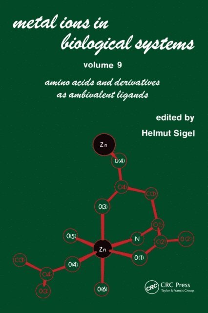 Helmut Sigel - Metal Ions in Biological Systems, E-bok