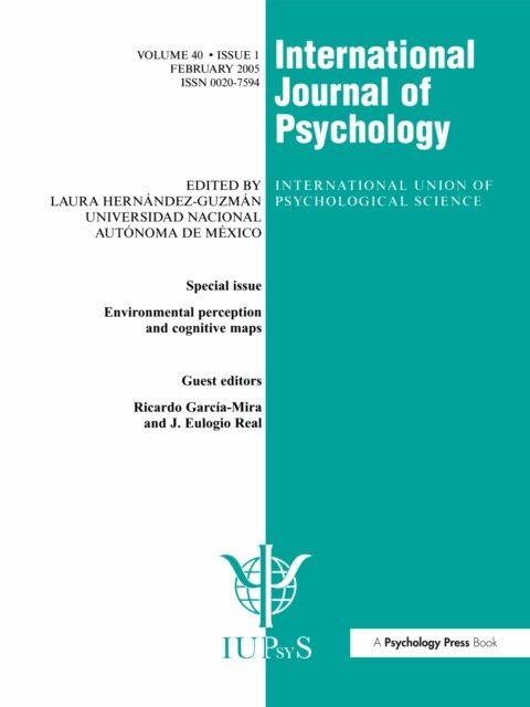 J. Eulogio Real Deus, Ricardo Garcia Mira - Environmental Perception and Cognitive Maps, E-bok