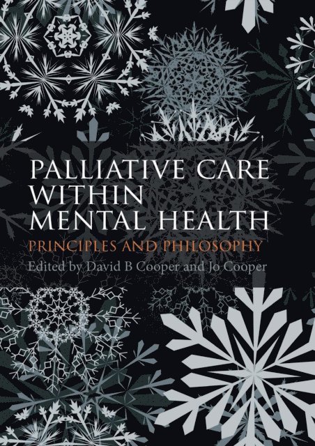 Jo Cooper, David B. Cooper - Palliative Care within Mental Health, E-bok