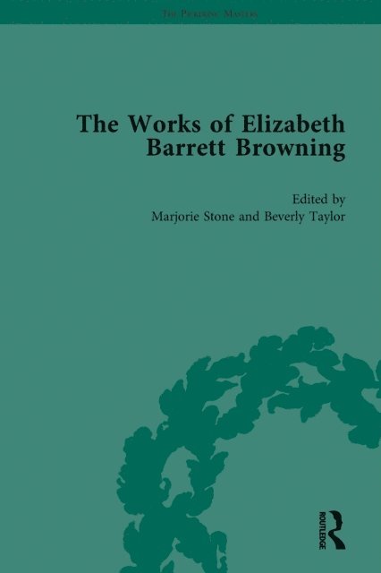 Barbara Neri, Clara Drummond, Cynthia Burgess, Simon Avery, Beverly Taylor, Marjorie Stone, Rita Patteson, Sandra Donaldson - Works of Elizabeth Barrett Browning Vol 1, E-bok