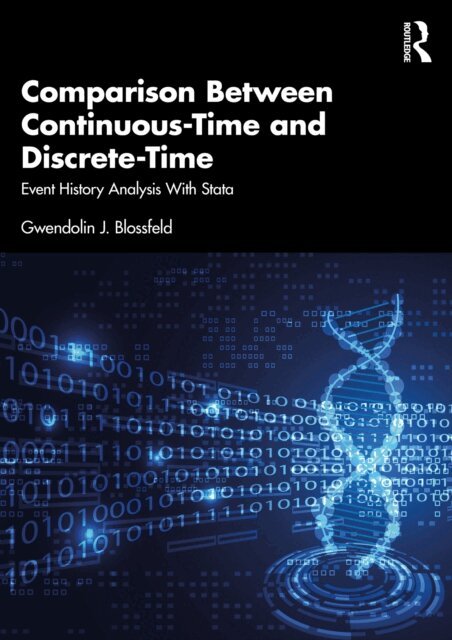 Gwendolin J. Blossfeld - Comparison Between Continuous-Time and Discrete-Time, E-bok