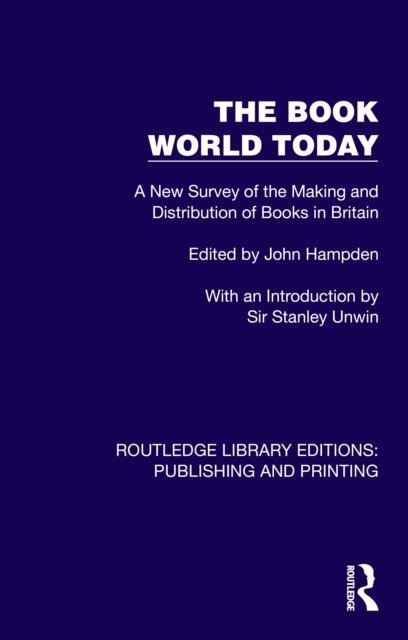 John Hampden - Book World Today, E-bok