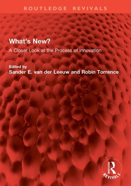 Robin Torrence, Sander E. van der Leeuw - What's New?, E-bok