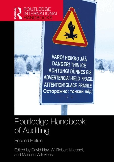 Marleen Willekens, W. Robert Knechel, David Hay - Routledge Handbook of Auditing, E-bok