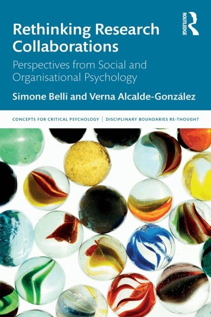 Verna Alcalde-Gonzalez, Simone Belli - Rethinking Research Collaborations, E-bok