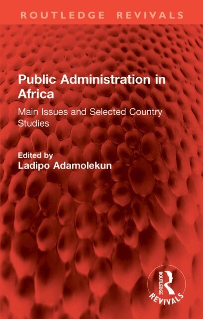 Ladipo Adamolekun - Public Administration in Africa, E-bok