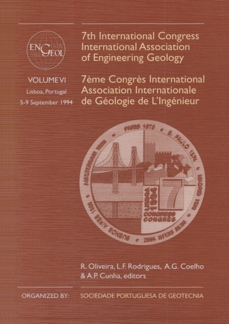 R. Oliveira - 7th International Congress International Association of Engineering Geology, volume 6, E-bok