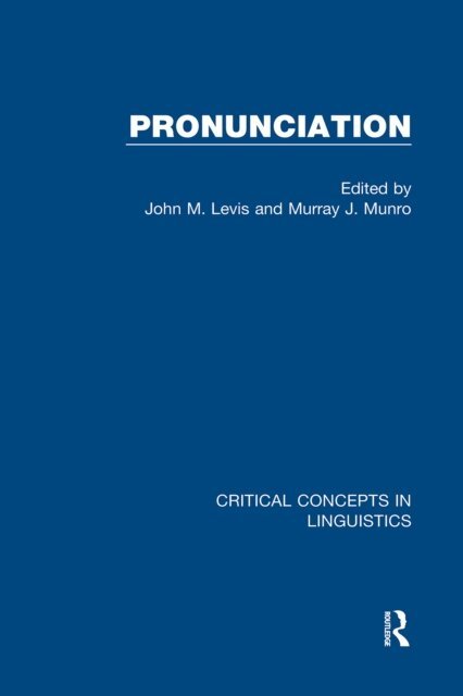 Murray Munro, John Levis - Pronunciation, E-bok