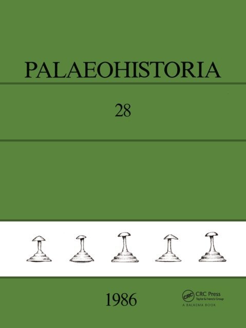 Institute of Archaeology - Palaeohistoria 28, E-bok