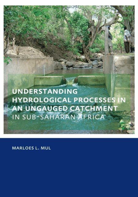 Marloes Mul - Understanding Hydrological Processes in an Ungauged Catchment in sub-Saharan Africa, E-bok