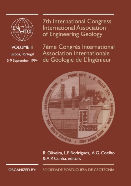 R. Oliveira - 7th International Congress International Association of Engineering Geology, volume 2, E-bok