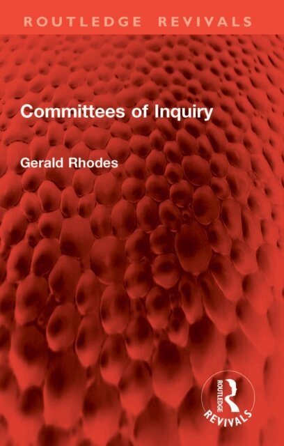 Gerald Rhodes - Committees of Inquiry, E-bok. Tillgänglighet: Lägg i varukorg