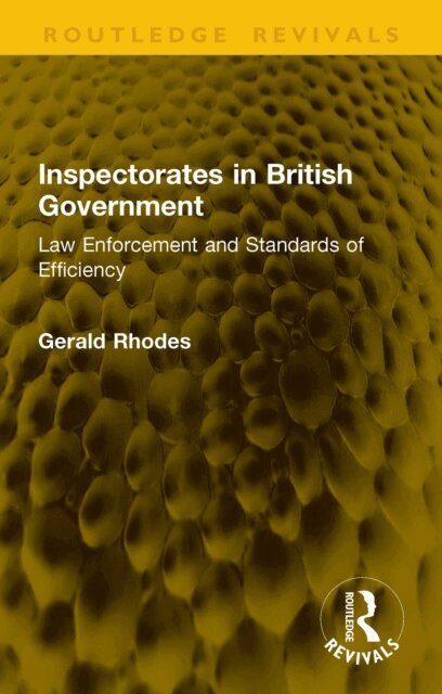 Gerald Rhodes - Inspectorates in British Government, E-bok. Tillgänglighet: Lägg i varukorg