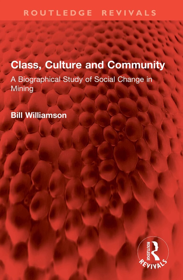 Bill Williamson - Class, Culture and Community, Häftad