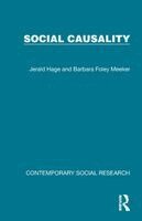 Jerald Hage, Barbara Foley Meeker - Social Causality, Häftad