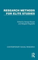 George Moyser, Margaret Wagstaffe - Research Methods for Elite Studies, Häftad