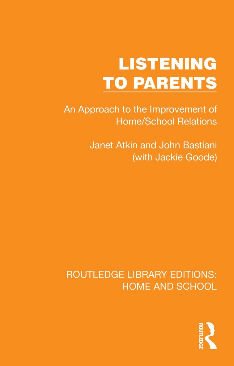 Janet Atkin, John Bastiani - Listening to Parents, Häftad