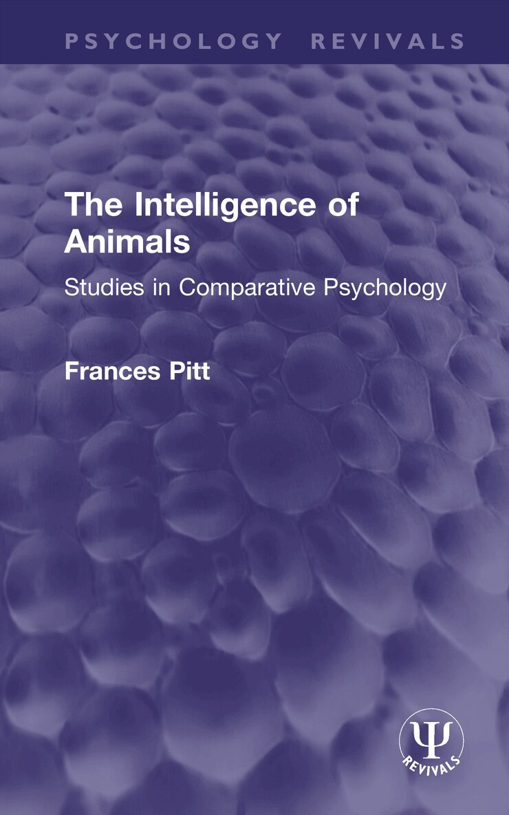 Frances Pitt - Intelligence of Animals, Inbunden. Tillgänglighet: Lägg i varukorg
