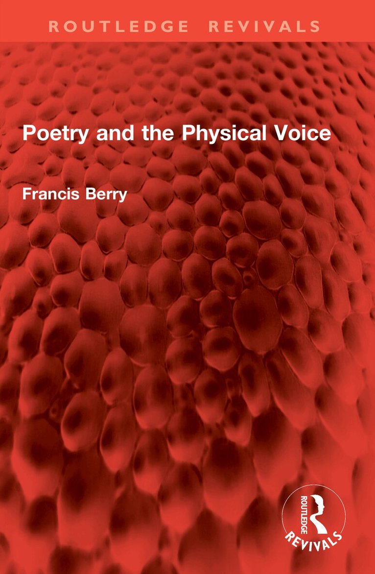 Poetry and the Physical Voice