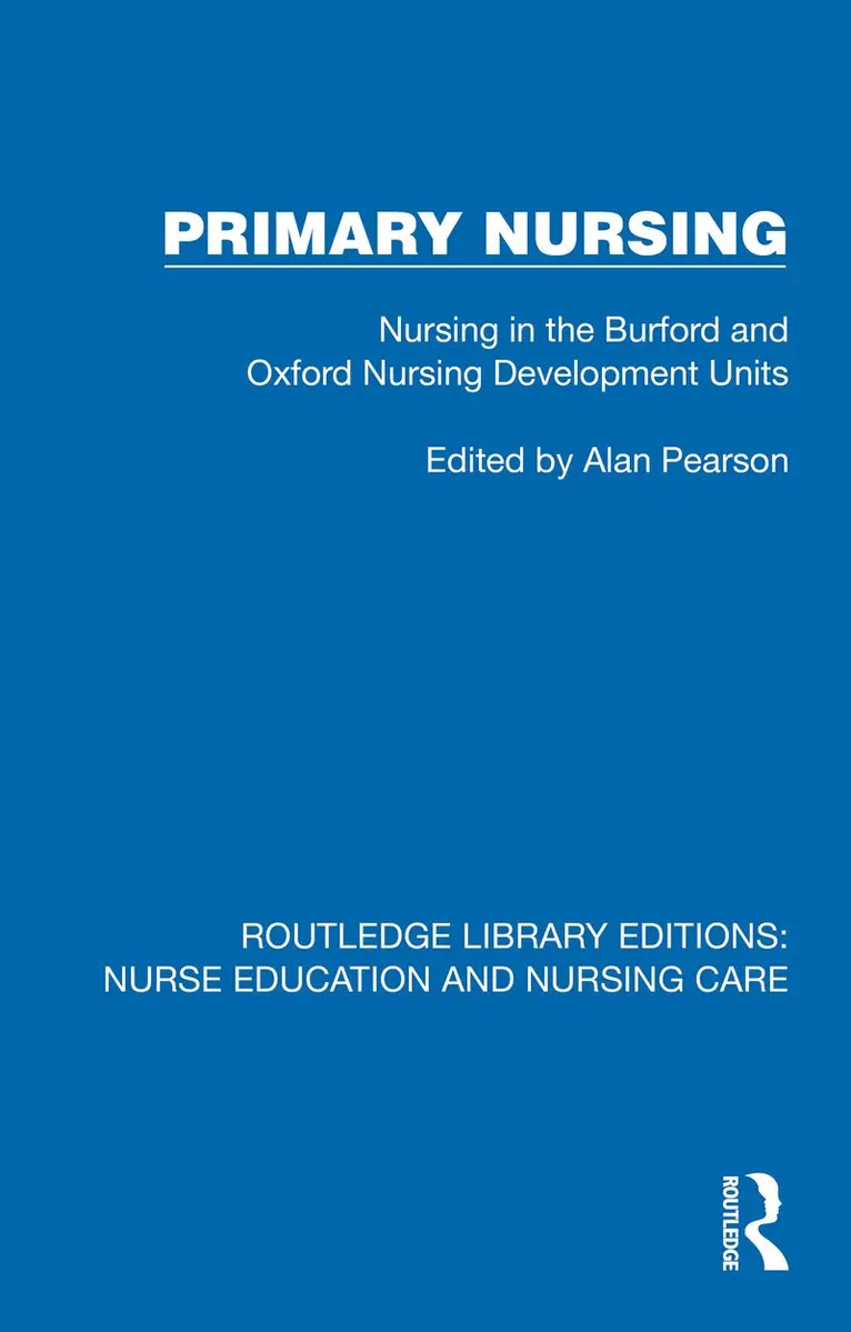 Alan Pearson - Primary Nursing, Häftad. Tillgänglighet: Kommande