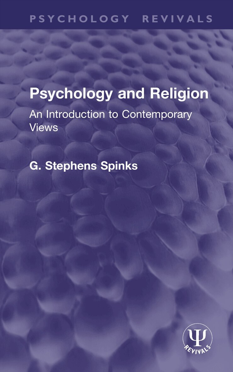 G. Stephens Spinks - Psychology and Religion, Inbunden. Tillgänglighet: Lägg i varukorg