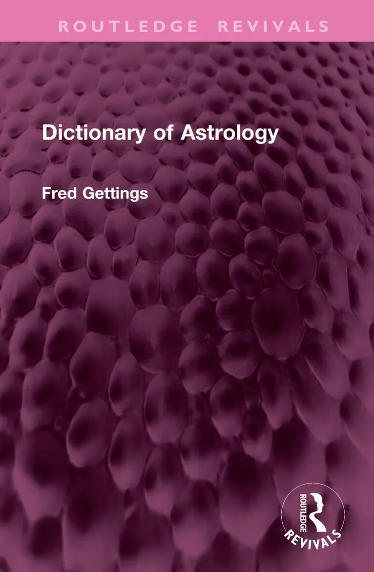 Fred Gettings - Dictionary of Astrology, Inbunden. Tillgänglighet: Lägg i varukorg