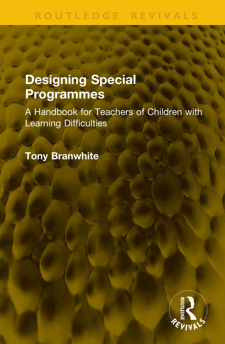 Tony Branwhite - Designing Special Programmes, Inbunden. Tillgänglighet: Lägg i varukorg