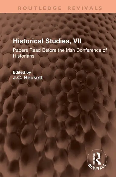 Historical Studies, VII