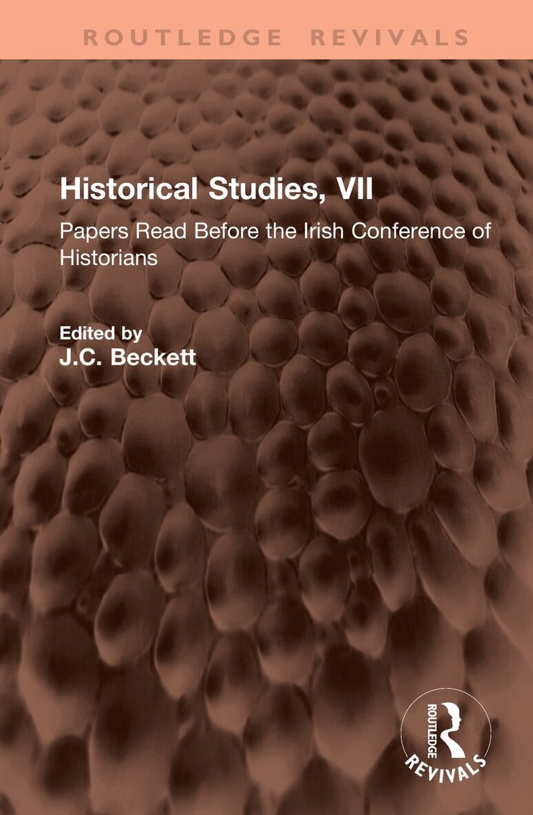 Historical Studies, VII