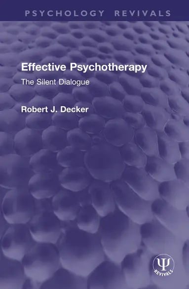 Effective Psychotherapy
