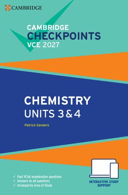 Patrick Sanders - Cambridge Checkpoints VCE Chemistry Units 3&4 2027, Övrigt