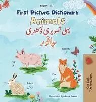 Kidkiddos Books - First Picture Dictionary - Animals (English Urdu Bilingual Children's Book), Inbunden. Tillgänglighet: Lägg i varukorg