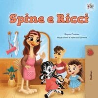 Rayne Coshav, Kidkiddos Books - Spikes and Curls (Italian Kids Book), Häftad