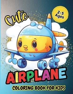 Tobba - Cute Airplane Coloring Book For Kids, Häftad