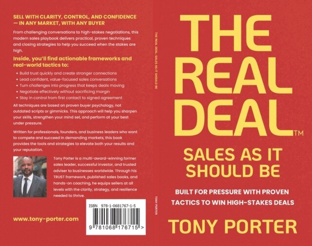 Tony Porter - Real Deal, E-bok