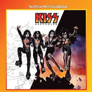 Official KISS Colouring Book