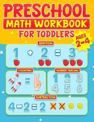 RR Publishing - Preschool Math Workbook for Toddlers Ages 2-4, Häftad. Tillgänglighet: Lägg i varukorg