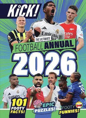 Kennedy Publishing, Sophie Prewett - Kick Annual 2026: The Best Stocking Filler for Footy Fans Aged 5-12 Years - Packed with Football Legends, Puzzles, Games and More!, Inbunden. Tillgänglighet: Lägg i varukorg