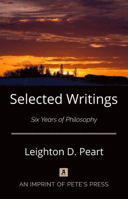 Leighton D Peart - Selected Writings, Häftad