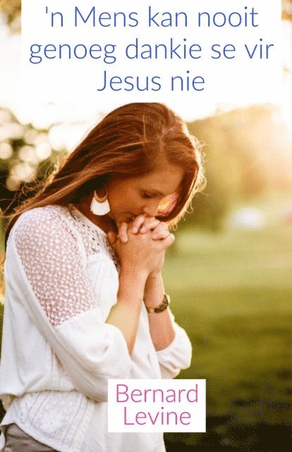 Bernard Levine - 'n Mens kan nooit genoeg dankie se vir Jesus nie, E-bok